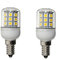 ShuoHui 2 X E14 5W LED Licht 30 x 5050 SMD LEDs Spot Lamp Brine Licht Warmweiß 12V to 24V DC