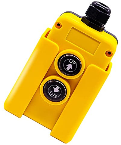 mxuteuk Dump Anhänger Fernbedienungs schalter 12V DC Anhänger Up und Down Control Schalter für hydraulische Antriebseinheit,Hydraulikpumpe,Dump Anhänger und Lift Gate Truck Kipper Anhänger Heber G018