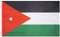 MUWO Flagge Nations Together 90 x 150 cm Nationalmanschaften, doppelseitige Gartenflagge, wetterfeste Fanflagge, Fußballflagge Polyester Länderfagge Deutschland mit Ösen (Jordanien)