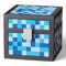 KAJAWIS Pixel Sparschwein Spardose für Kinder 3D Box Multicoloured PLA-Biokunststoff (Blue, M)
