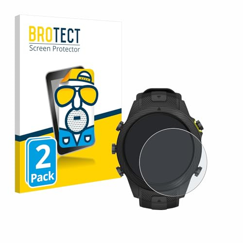 BROTECT Entspiegelungs-Schutzfolie für Garmin Marq Athlete Gen 2 (2 Stück) Matte Displayschutz-Folie, Anti-Reflex, Anti-Fingerprint