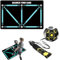 Lotvic Fußball Schritt Trainingsmatte mit Verstellbarem Taillengürtel, 60x90 cm rutschfeste Fussballmatte Training, Fussball Matte, Geschenke für Fußballliebhaber (mit Verstellbarem Taillengürtel)