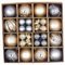 CAKEEYUM Weihnachtsbällchen 44pcs Weihnachtskugeln Ornamente Shatter -Proof Plastik Christmas Ornamente Bälle Dekorative Weihnachtsschmuck für Weihnachten, Urlaub, Party, Hochzeit, Wohnkultur Plast