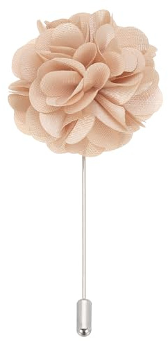 PATIKIL Boutonnière Mariage Homme en Forme de, Épingle de Revers pour Hommes, Fleurs de pour Costume de Mariage, Broche d'Anniversaire Remise des Diplômes,