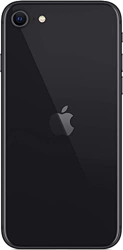 ABUSVEX Original Rückglas-Ersatz für iPhone SE 2022/2020 und iPhone 8 4,7 Zoll, alle Träger mit vorinstalliertem Kleber und Reparaturwerkzeug (Schwarz)