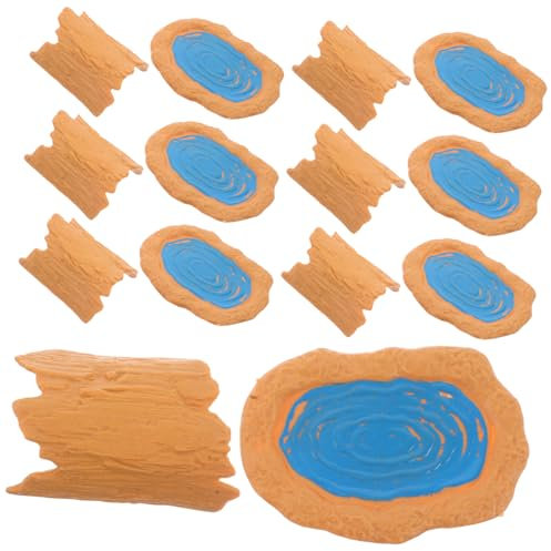 ibasenice Teichdekor 25-teiliges Mini-wasserspiel-zubehör Handwerkskunst Für Jungen Und Mädchen