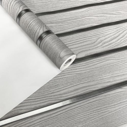 RHP Vliestapete Holzoptik 3D – Wandpaneel Design, moderne Lamellenwand im Skandi Look, Natur Optik, Holzwand Effekt, 0,53 x 10,05 m (970706)