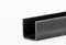 U-Profil Stahl schwarz Länge 2000mm 30x30x3mm rundkantig