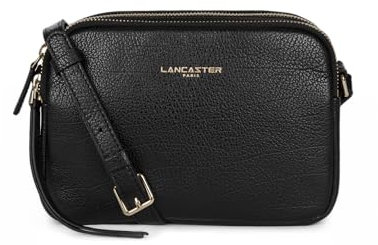 LANCASTER | Dune - Petit Sac Trotteur Cuir de Vachette Grainé Noir
