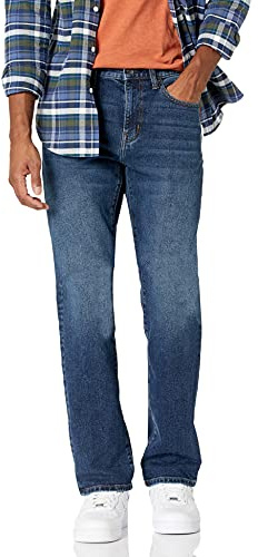 Amazon Essentials Herren Jeans, Slim-Fit-Stretch, Bootcut - Auslauffarben