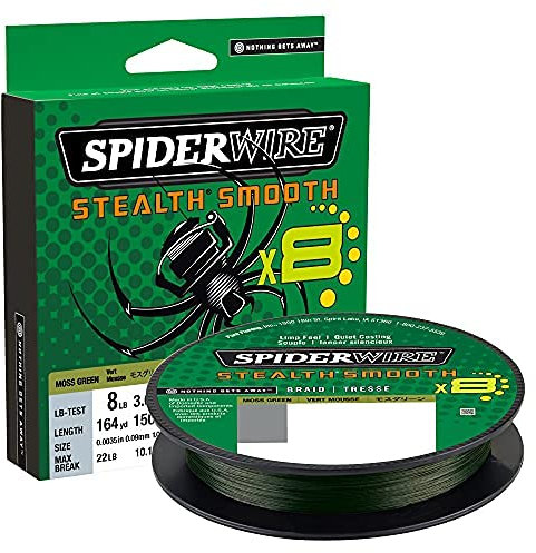 Spider 1515598 Stealth Smooth 8 Moosgrün 300M 0,20