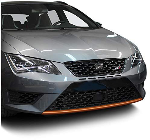 Finest Folia Spoilerschwert Folie Lippe Frontspoiler Splitter (Kupfer Matt, D045 5F 2012-2017 Vorfacelift)