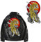 Large Roaring Tiger Patches Iron on Patches Animal Patches forJackets Iron on Embroidery Applique Decorative Clothes 1 Piece