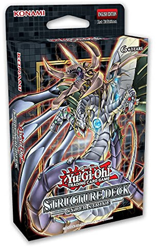 YU-GI-OH! SDCS Structure Deck: Cyber Strike Unlimited Reimpresión, Juego de Cartas coleccionables