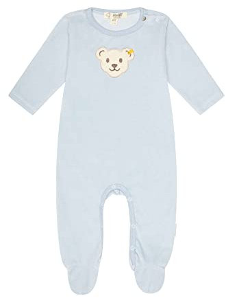 Steiff Unisex Baby Basic Kleinkind-Schlafanzüge, Celestial Blue, 68