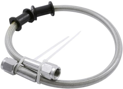 2EXTREME Bremsschlauch Stahlflex vorne 40cm kompatibel für Roller, Motorrad, ATV, Scooter, Quad, universal