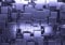 decomonkey Fototapete Abstrakt 450x315 cm Design Tapete XXL Fototapeten Vlies Tapeten Vliestapete Wandtapete moderne Wand Schlafzimmer Wohnzimmer 3d Effekt Optik Geometrisch Violett Lila