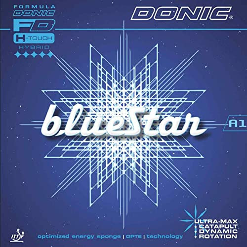 DONIC Belag Bluestar A1, rot, 2,3 mm