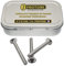 Vis à Embase M6 x 50mm : Boîte 10 Pcs Visserie Inox A2 Pour Ecrou Rondelle | Allen Tête Bombée à Embase | Tête Ronde Avec Collerette - ISO 7380-2 | Boîte Rangement PROTORX