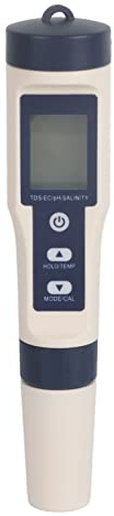 Pilipane EZ-9909 5 En 1 Tipo De Bolígrafo Digital Portátil Medidor De Oxígeno Disuelto Probador De Calidad del Agua con Luz De Fondo