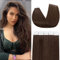 Benehair Tape in Extensions Echthaar, Invisible Tape Extensions Echt Haar, 20Pcs 20g Haarverlängerung Echthaar Tapes, Remy Natural Tapes Extensions Echthaar, 35 CM Schokoladen Braun #4