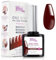 One Step Gellack Nagellack UV/LED One Step 12 ml - Bordeauxrot - Professionelles Glänzendes Gel Für Nägel Mit oder Ohne Basis und Top Coat