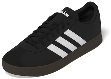 adidas Mujer VL Court Base Shoes, Core Black/FTWR White/Core Black, 37 1/3 EU
