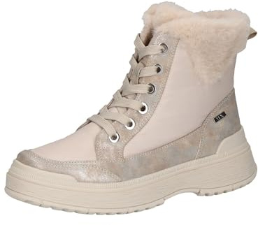 CAPRICE Damen Stiefeletten zum Schnüren Vegan Wasserabweisend