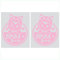 Adesivo auto bimba a bordo per auto gatto, adesivo baby on board, adesivi auto, adesivi personalizzati per auto, resistenti, adesivo bimba a bordo per esterno, 2 pezzi, Made in Italy (Rosa)