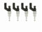 4PCS kompatibel mit VW Golf 1,6 81 kW kompatibel for Audi A2 8Z 1,6 Benzin Kraftstoff Injektor 02 bis 05 SCHLECHTE 036906036 0261500005 0261500016