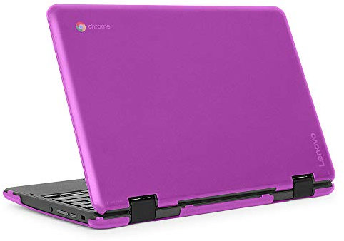 mCover Funda rígida compatible con Lenovo 500E G1/G2 Series Chromebook 2 en 1 de 11.6 pulgadas (no compatible con modelos 500E G3/G4), color morado