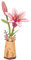 Rolife 3D Puzzle en Bois Bouquet de Fleurs en Bois Artisanat Modèle pour Adulte Fleur Eternelle Cadeau Romantique pour Femme Noël/Anniversaire/Saint Valentin/Fête des Mères (Lys Rose)