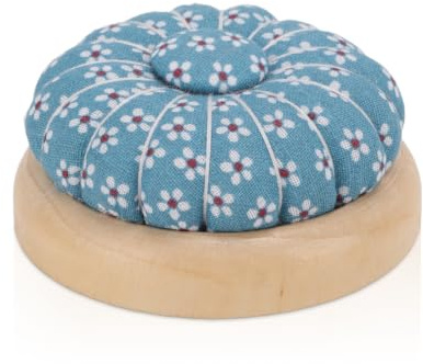 Coussins à épingles de base en bois, porte-épingles de style japonais, coussins à épingles mignons, support de coussins d'aiguille à coudre pour porte-aiguilles à coudre ou travaux