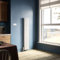 ZANOFIRA 1600 x 304 mm White Vertical Column Radiator Double Flat Panel Designer Tall Upright Radiators RAD