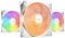 be quiet! Light Wings LX 140mm PWM White Triple Pack, 3 fans included, illuminated hub, multiple colors and modes, optimized fan blades for extraordinary air pressure, daisy chain option