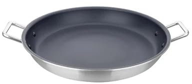 Vogue Aluminium Paella Pan 35cm - Non-stick, Teflon Platinum Plus, All Hob Types Including Induction HT990