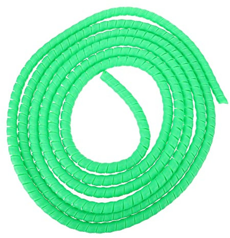 Angoily Cache-Fil Flexible pour Ligne Dalimentation Tube Spiralé Gaine De Cordon en Plastique Tube De Gestion Efficace des Cordons