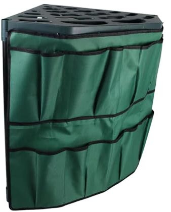 F Fityle Organisateur d'outils de Jardin Home Essential Usure résistante de Rangement Utilitaire Porte-cale du Support d'outils pour Les râteaux intérieurs