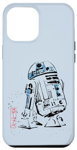 Star Wars R2-D2 Japan Sumi-e Ink Wash Painting Style Case for iPhone 12 Pro Max