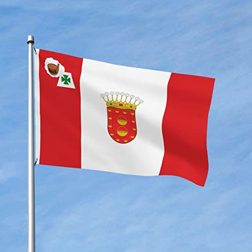 Garten Fahnen Personalisierte, Flagge Von La Gomera Wetterfeste Haus Hof Flagge Für Draußen Dekoration Hanging Flag 90X150Cm