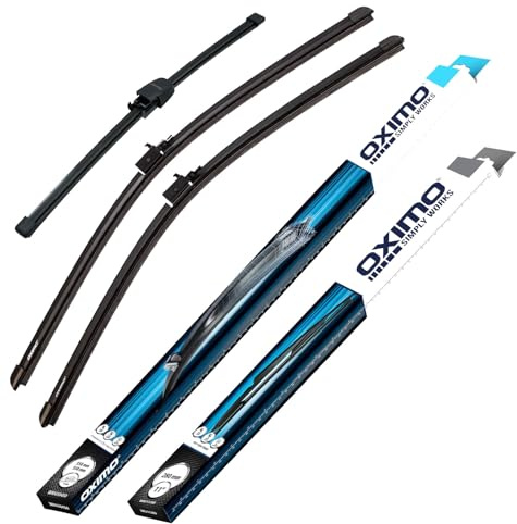 OXIMO Scheibenwischer für Mercedes C S205 Kombi ab 2014 | Front und Heckscheibenwischer, 3er Set Wischerblätter - links 550 mm, rechts 550 mm, hinten 250 mm