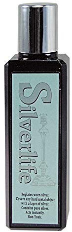 Silverlife Versilberungsmittel – Lässt abgenutzte Silberartikel wieder aufleben – Versilbert auch alle Gegenstände aus Hartmetall – Inhalt: 100 ml – 334347