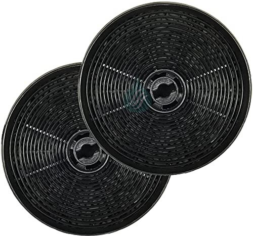 Solution Ahead - 2 Filtres Anti-Odeur au Charbon Actif pour Hotte, Compatibles avec ACM14