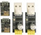 ICQUANZX ESP-01 Serielles WLAN-Transceiver-Modul mit USB-zu-ESP-Adapter für Arduino Himbeer-Pi (2 PCS ESP-01 + 2 PCS USB)