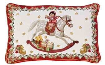 Villeroy & Boch – Toy'S Fantasy Kissen Bunt, Weihnachten, Weihnachtsdeko, Weihnachtsdekorationen, Deko, Wohnaccessoires, Baumwolle,Polyester