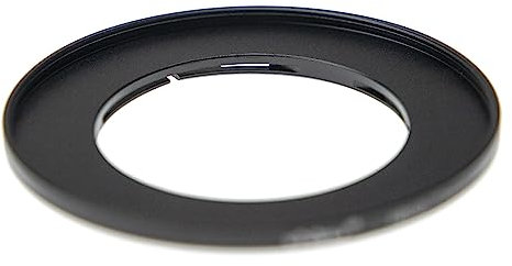 vhbw Filter-Adapterring 77mm kompatibel mit Hasselblad B50 Bajonett Kamera, Digitalkamera Objektive - matt-schwarz