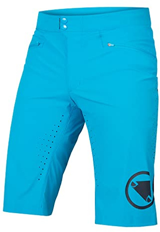 Endura Herren Singletrack Lite Mountain Bike Baggy Cycling Inseam Shorts, Blau (Electric Blue), Mittel