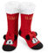 Disney Antirutschsocken Damen mit 3D-Ohren, One Size ABS Kuschelsocken Damen Antirutsch Haussocken Winter Frauen Geschenke (Rot Klassich Minnie)