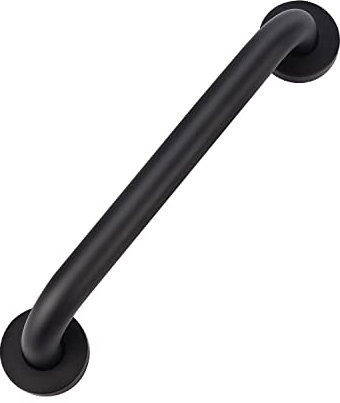 supregear Barra de Agarre para Baño, 40 cm Antideslizante 201 Acero Inoxidable Seguridad Barra de Agarre Aceite Frotada Asa para Bañera Inodoro Cocina Dormitorio Ducha, Tornillo Oculto Montado Pared