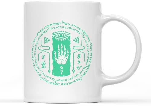 Kingdom of Tears White Handle Coffee Tea Mug - Princess Game Gamer Japanese Anime Hero Elf Action Adventure Home Drink Cup Kitchen Decor Gifts Presents (White Handle)